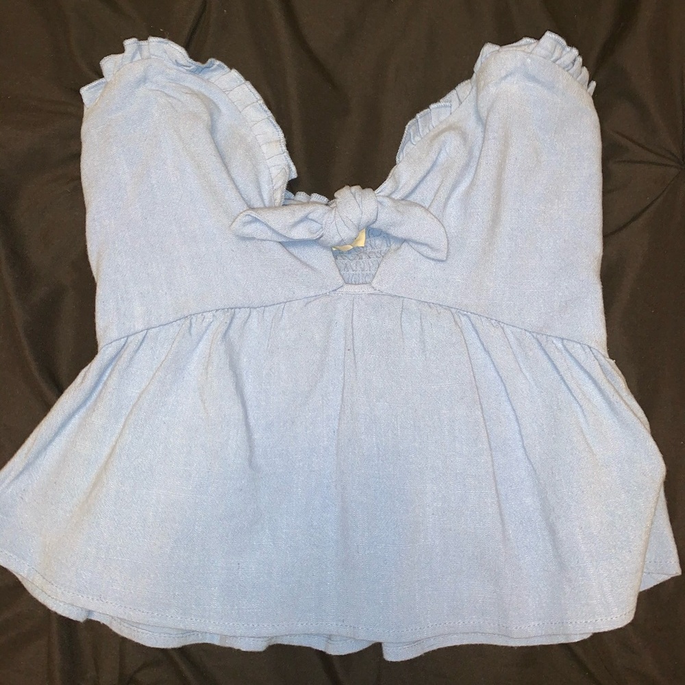 pacsun strapless top